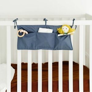Natemia Crib Pocket Organizer - Folkstone Gray NWT